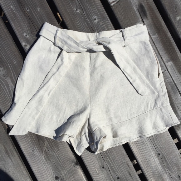 Witchery Linen Shorts - Picture 7 of 11